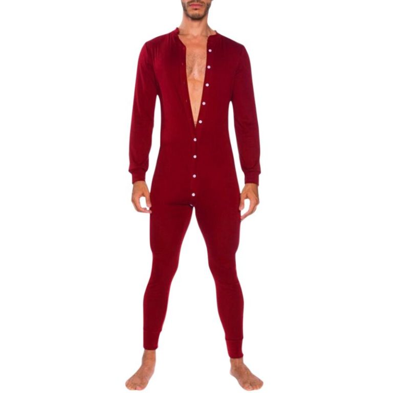 Comeondear Grenouillère Homme Bodystocking Lingerie - Body Combinaison Sensuelle
